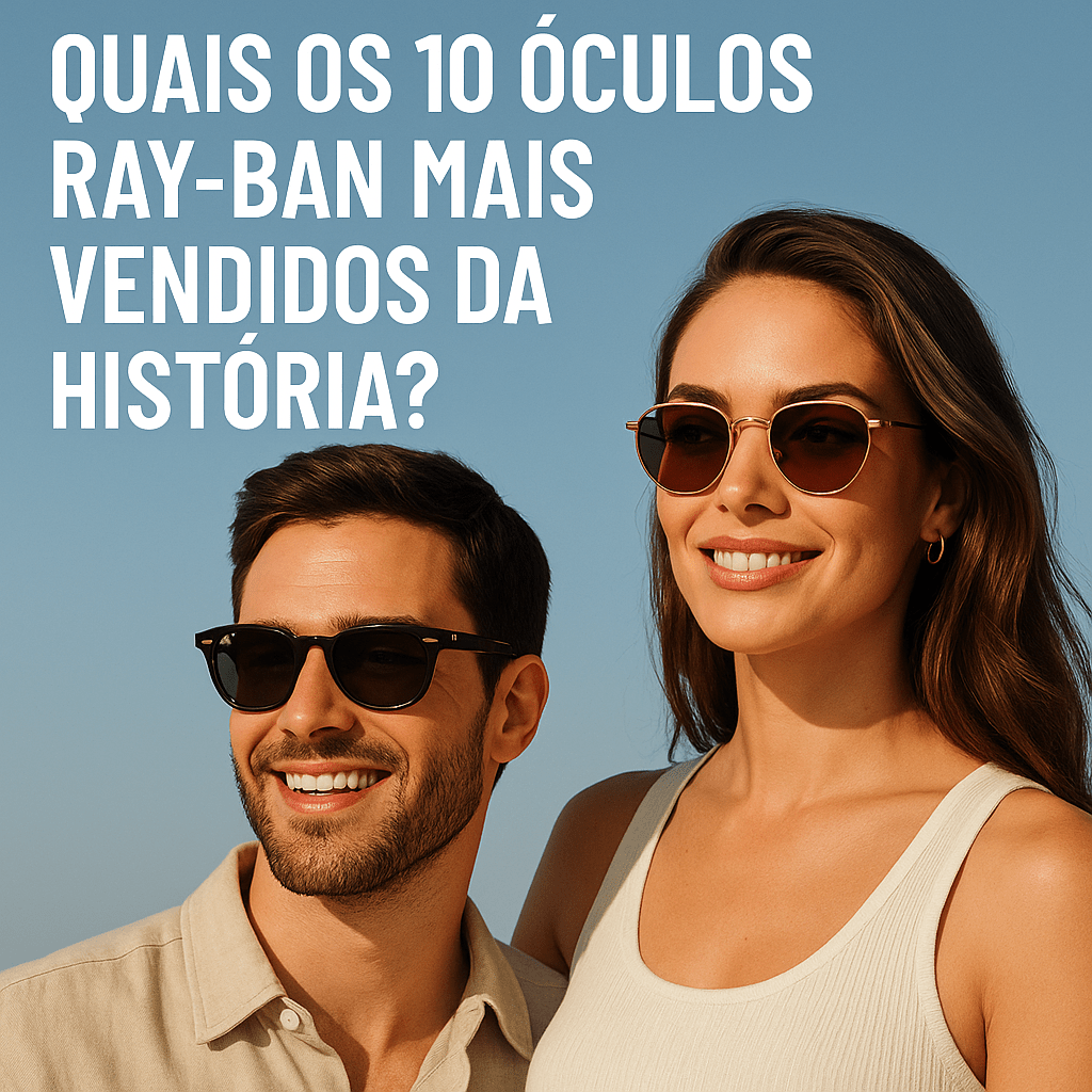 Quais os 10 Óculos Ray-Ban Mais Vendidos da História?