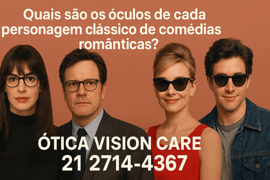 Quais São os Óculos de Cada Personagem Clássico de Comédias Românticas