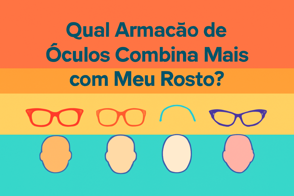 Qual Armação de Óculos Combina Mais com Seu Rosto?