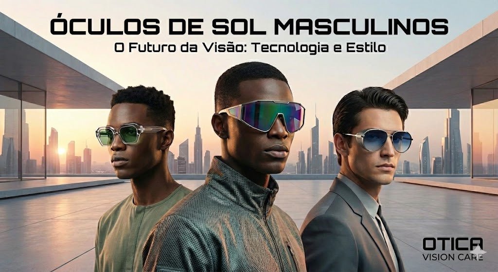 Óculos de Sol Masculinos: O Guia Definitivo das Tendências para 2026