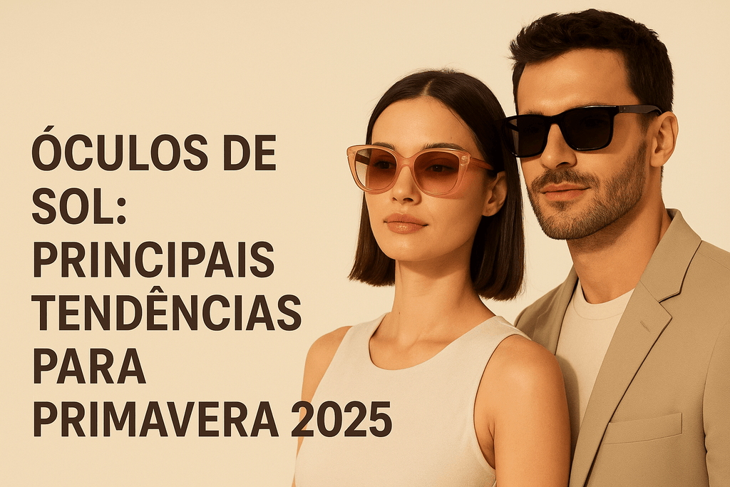 Tendências de Óculos de Sol para a Primavera 2025
