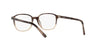 Óculos de Grau Ray-Ban Leonard 0RX5393 8107 47 Acetato Marrom Mesclado