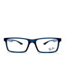 Óculos de Grau Ray Ban RB8901 Azul 5262 55mm Carbon Fiber