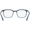 Óculos de Grau Ray-Ban RB7117 8019 52 - Azul / Prata