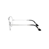 Óculos de Grau Ray-Ban Aviator Gaze RB6589 2538 59 - Silver