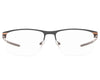 Óculos de Grau Oakley ox5140 Tie Bar 0.5 Titânio Satin Light Steel