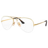 Óculos de Grau Ray-Ban Aviator Gaze RX6589 2500 59-15