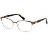 Óculos de Grau Max Mara Mm1331 Fg4 54 Dourado/Havana
