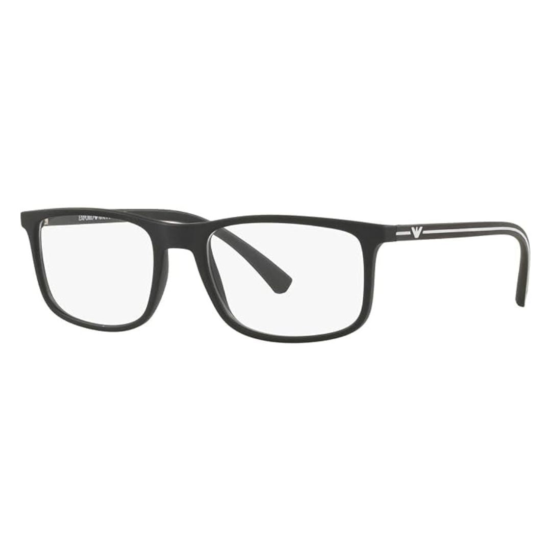 Óculos de Grau Emporio Armani EA3135 5063 Preto Lente Tam 55 Empório Armani