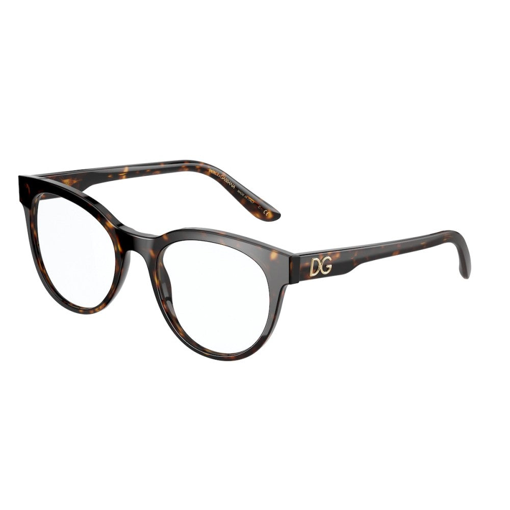 Óculos de Grau Dolce & Gabbana DG 3334 - 502 - 53 Havana Dolce & Gabanna