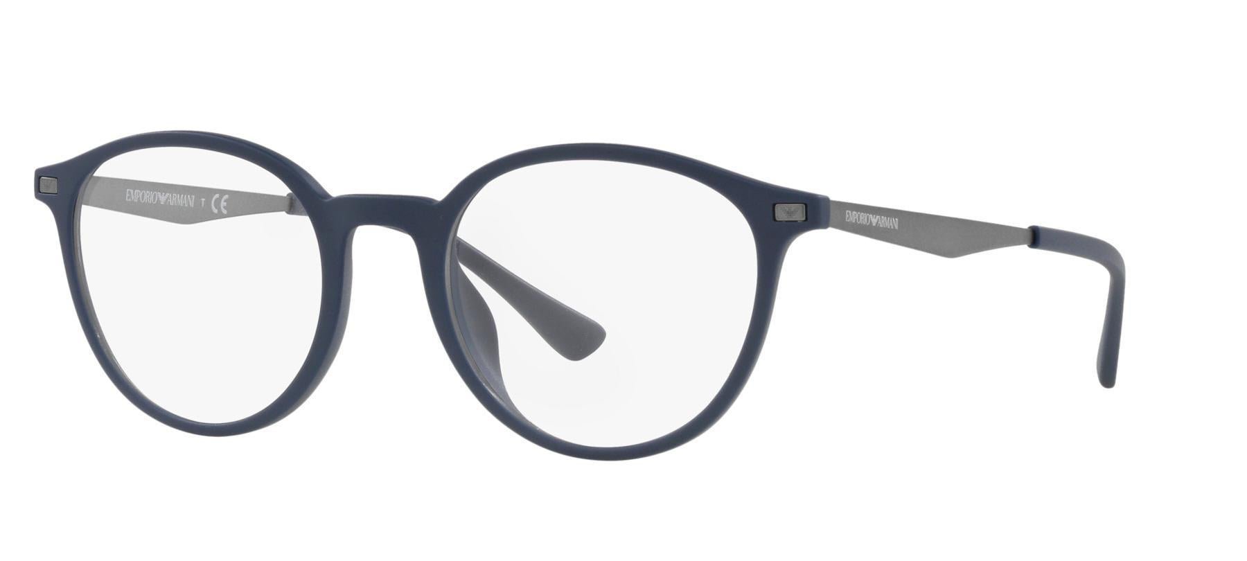 Emporio Armani Ea3188U Azul Fosco/Prata 5088 51 - Ótica Vision Care