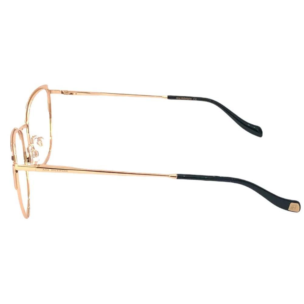 Óculos Armação Ana Hickmann Ah10011 09A Feminino Preto - Ótica Vision Care