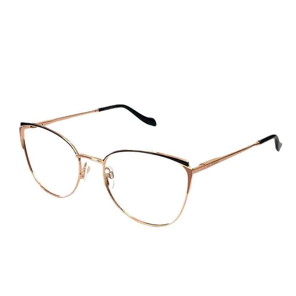 Óculos Armação Ana Hickmann Ah10011 09A Feminino Preto - Ótica Vision Care