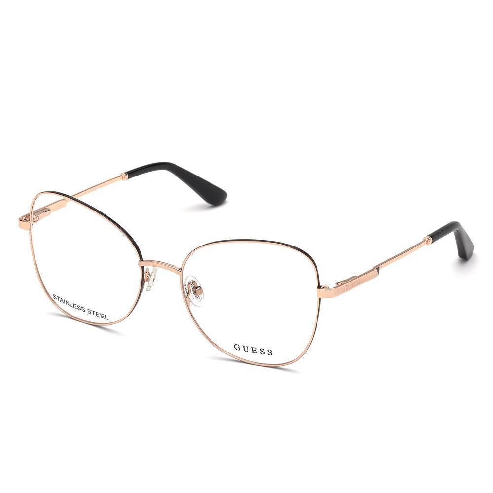 Óculos Armação Guess Gu2850 028 Feminino Metal Dourado - Ótica Vision Care
