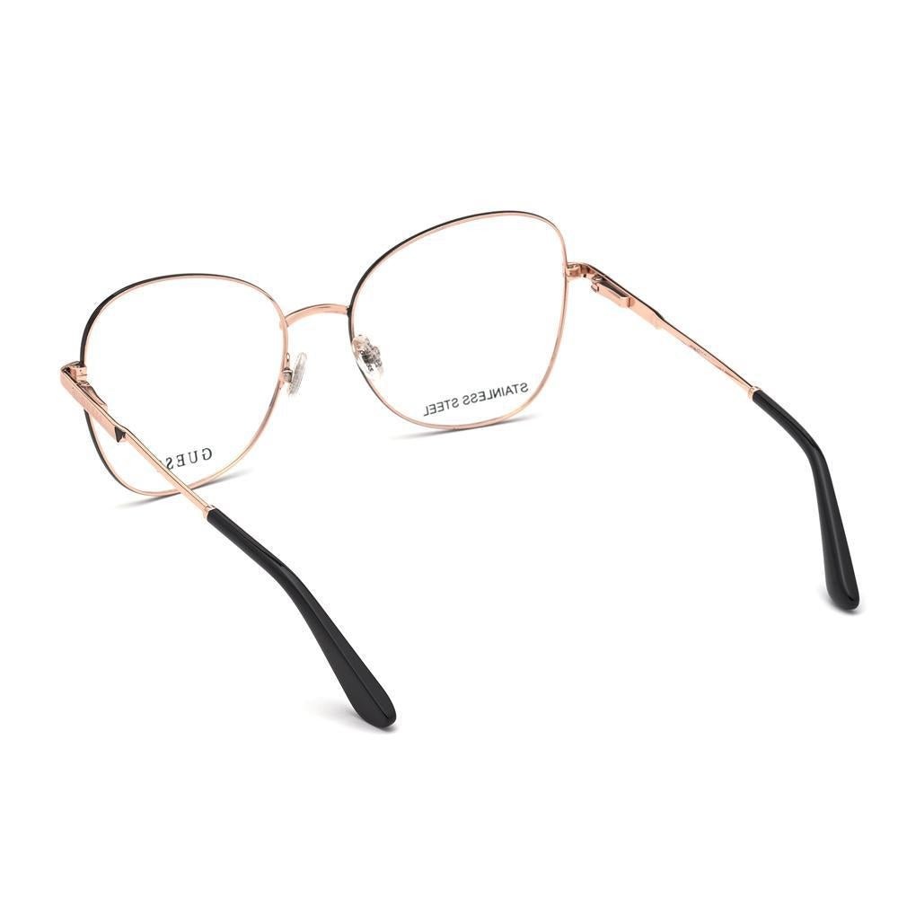 Óculos Armação Guess Gu2850 028 Feminino Metal Dourado - Ótica Vision Care