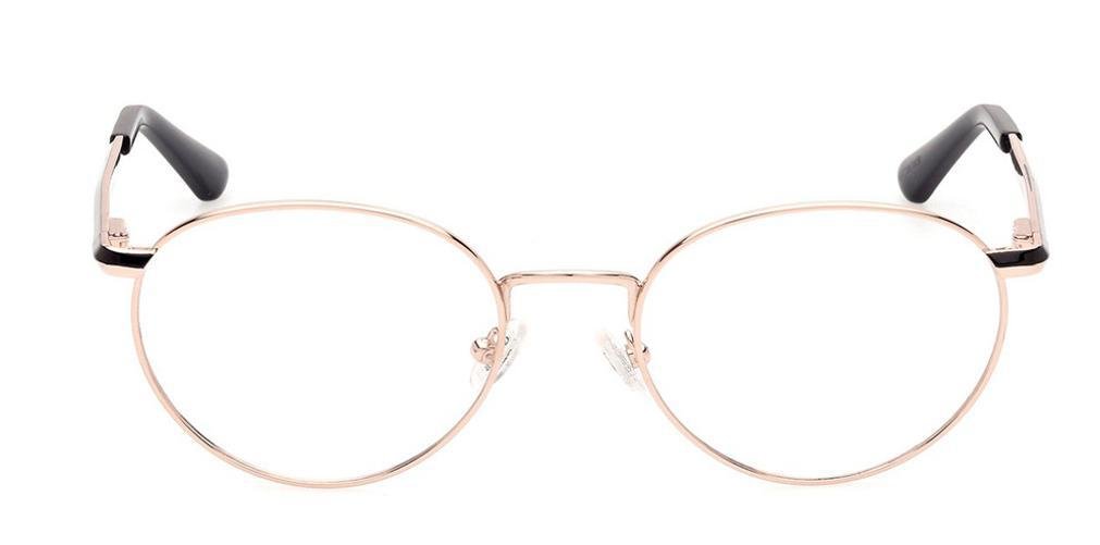 Óculos Armação Guess Gu2868 028 Redondo Feminino Dourado - Ótica Vision Care