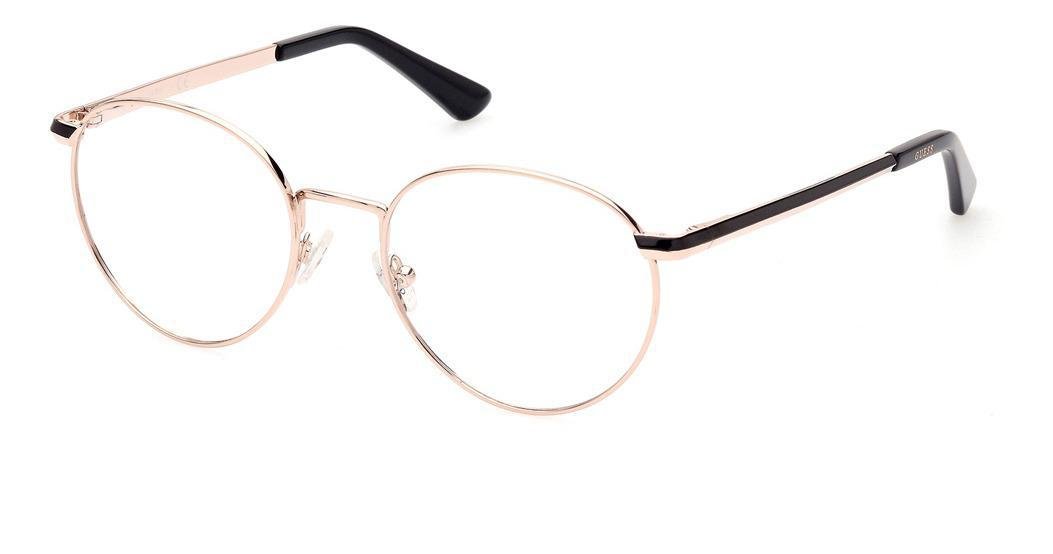 Óculos Armação Guess Gu2868 028 Redondo Feminino Dourado - Ótica Vision Care