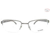 Óculos de Grau Arnette AN6117l 701 55 fny Metal Chumbo / Acetato Marrom