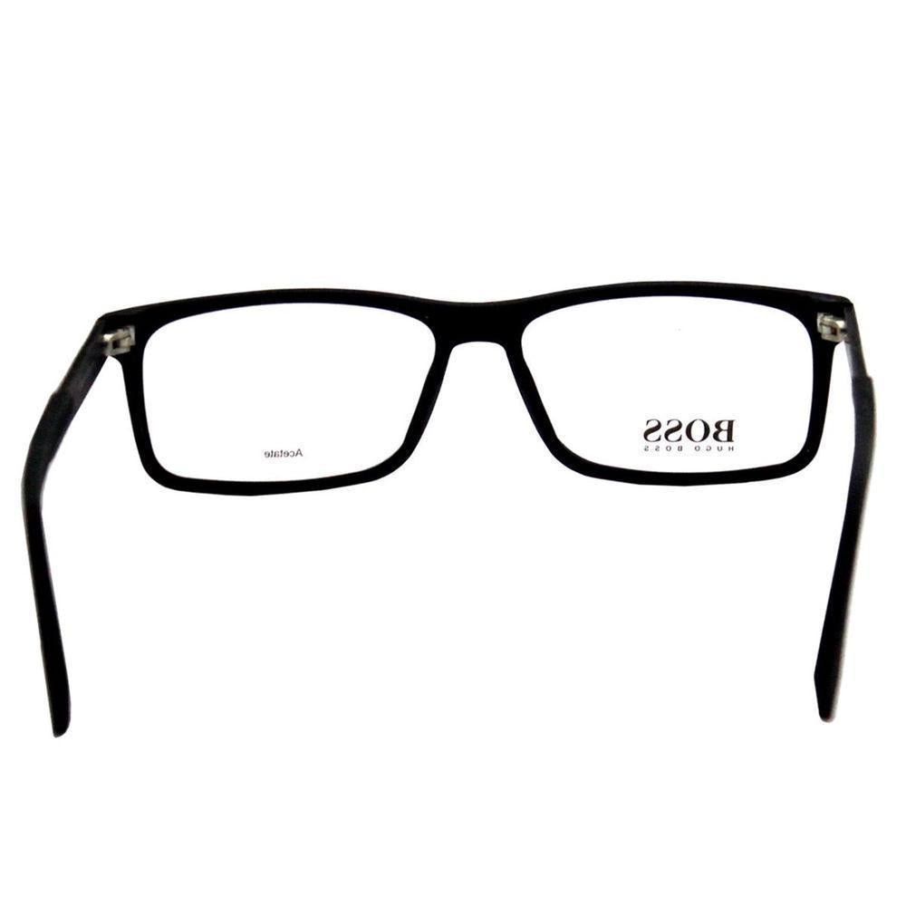 Óculos de Grau Boss 0774 Preto/Carbono - Masculino