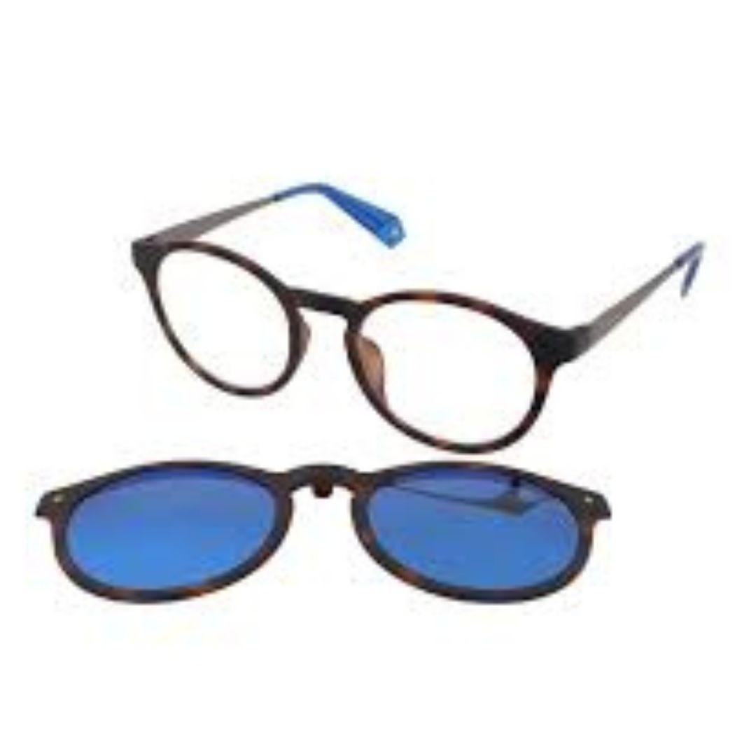 Óculos De Grau Clip On Polaroid Pld 6081/G/Cs Ipr/5X - Ótica Vision Care
