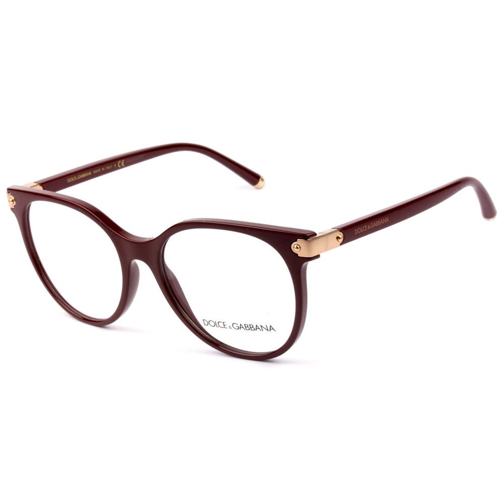 Óculos de Grau Dolce & Gabbana DG5032 Vinho 3091 53 - Ótica Vision Care