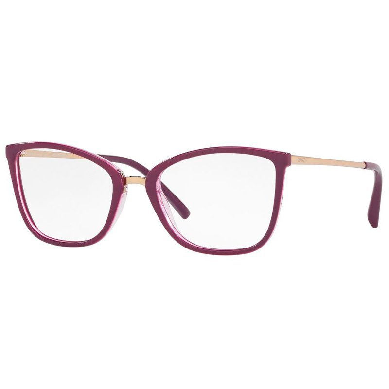 Óculos de Grau Grazi GZ3065 Roxo Brilho e Dourado - Ótica Vision Care