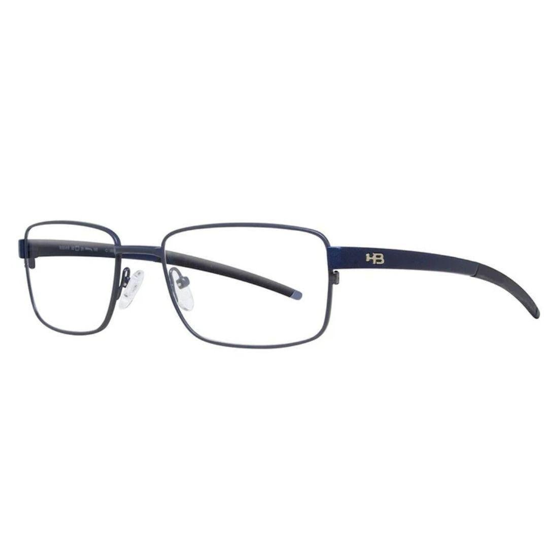 Óculos De Grau Hb Duotech 93423 Matte Graphitte Matte Navy - Ótica Vision Care