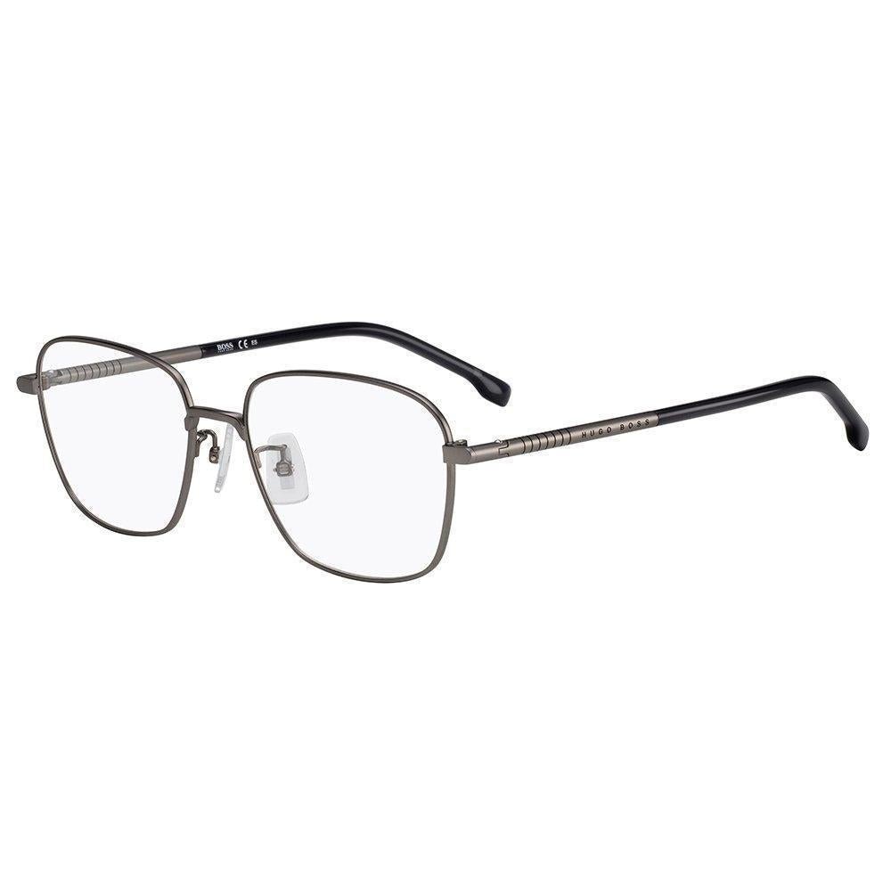 Óculos De Grau Hugo Boss 1143 /F R80 - Cinza 55 - Titânio - Ótica Vision Care