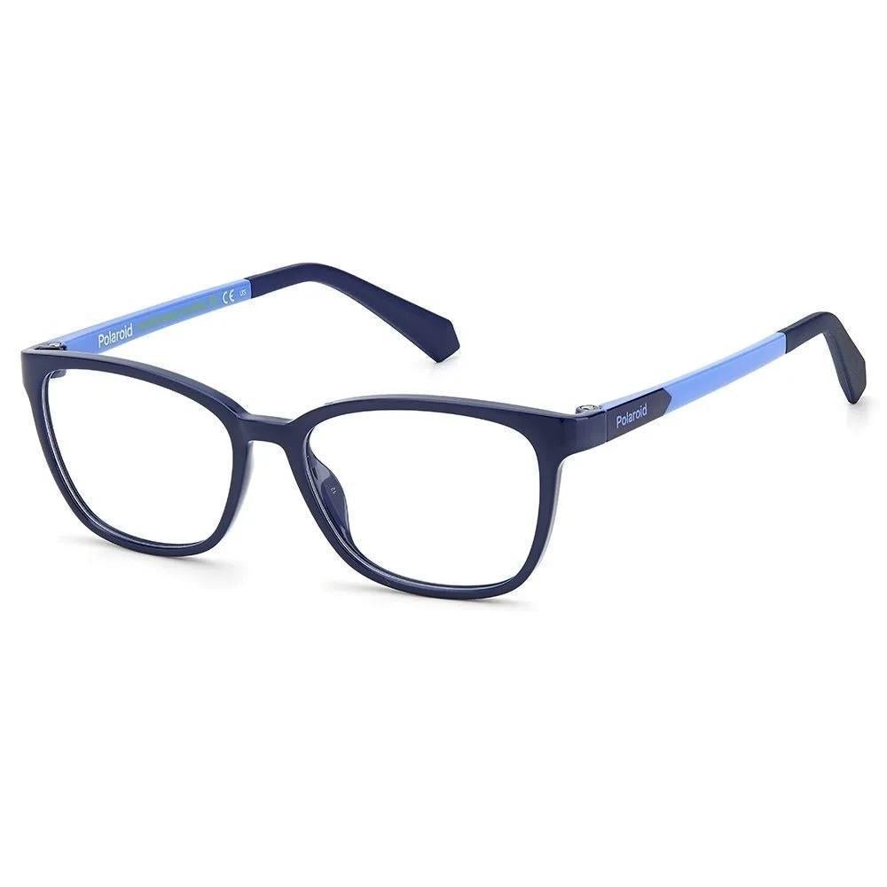 Óculos De Grau Infantil Polaroid Pld D826 Zx9 - 48 Azul - Ótica Vision Care
