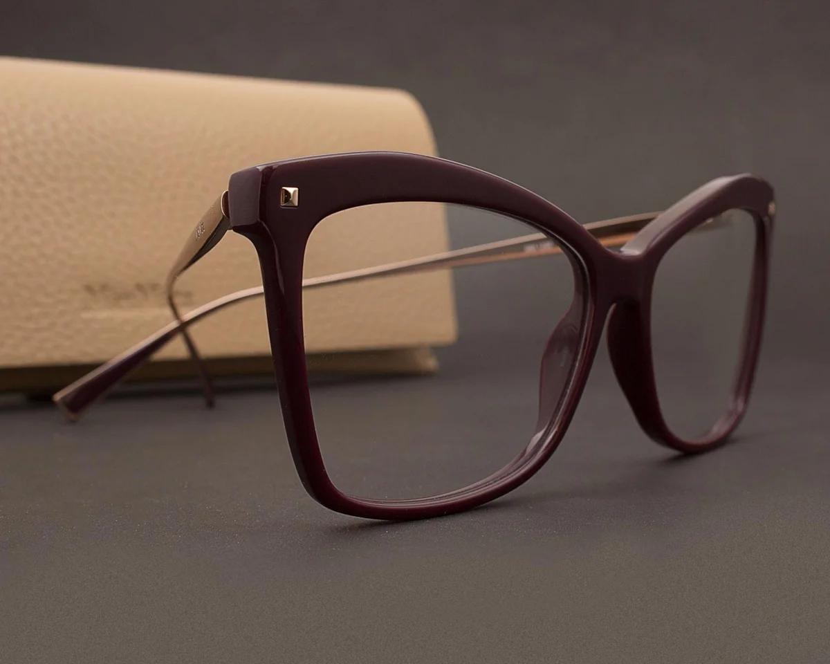 Óculos De Grau Max Mara Mm 1288 Yk9-55