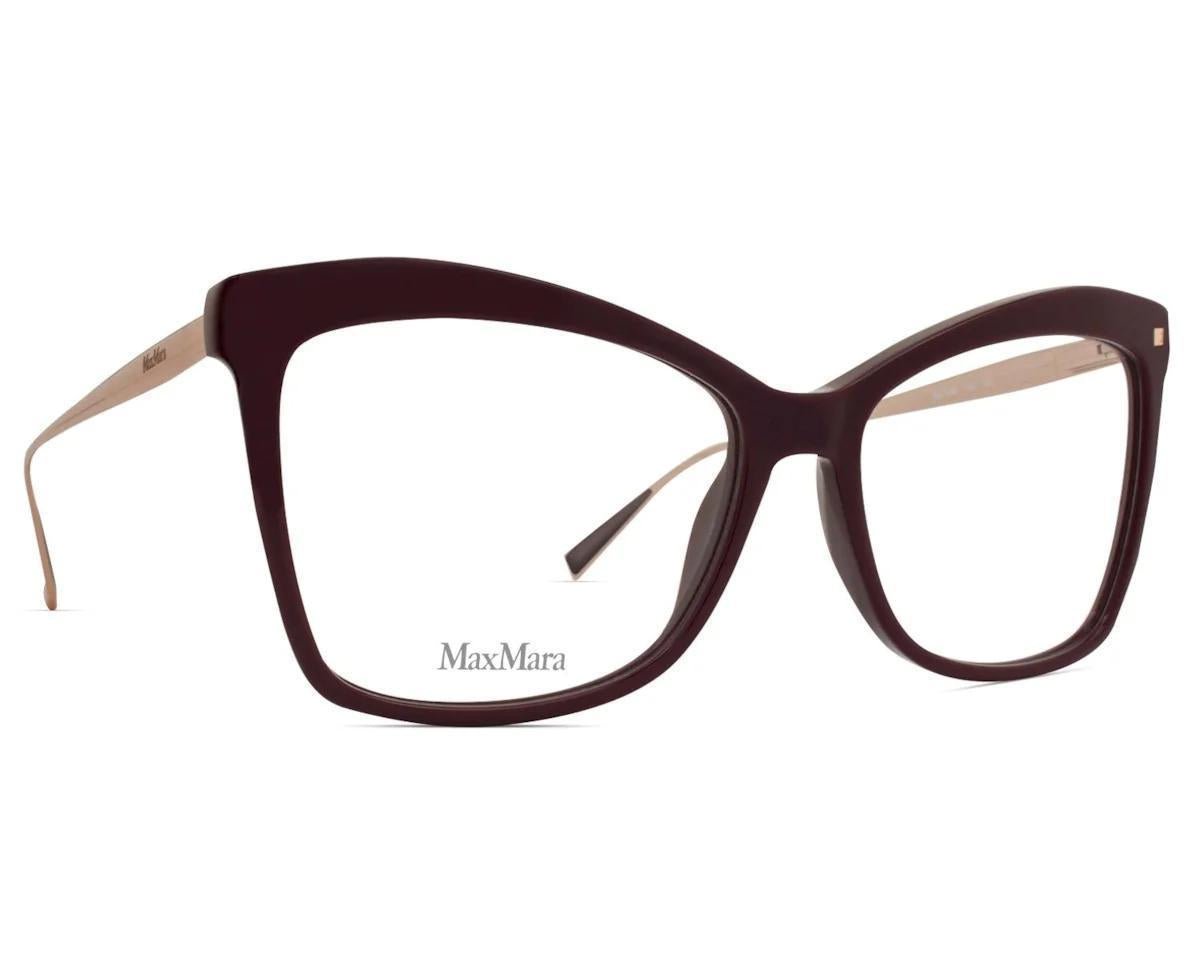 Óculos De Grau Max Mara Mm 1288 Yk9 - 55 - Ótica Vision Care