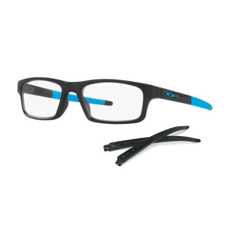 Óculos de Grau Oakley Crosslink Ox8037 803701 54 Preto Fosco Azul - Ótica Vision Care