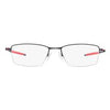 Óculos de Grau Oakley Lizard 0x5113 511308 satin light steel Titanium