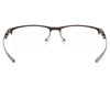 Óculos de Grau Oakley ox5140 Tie Bar 0.5 Titânio Satin Light Steel
