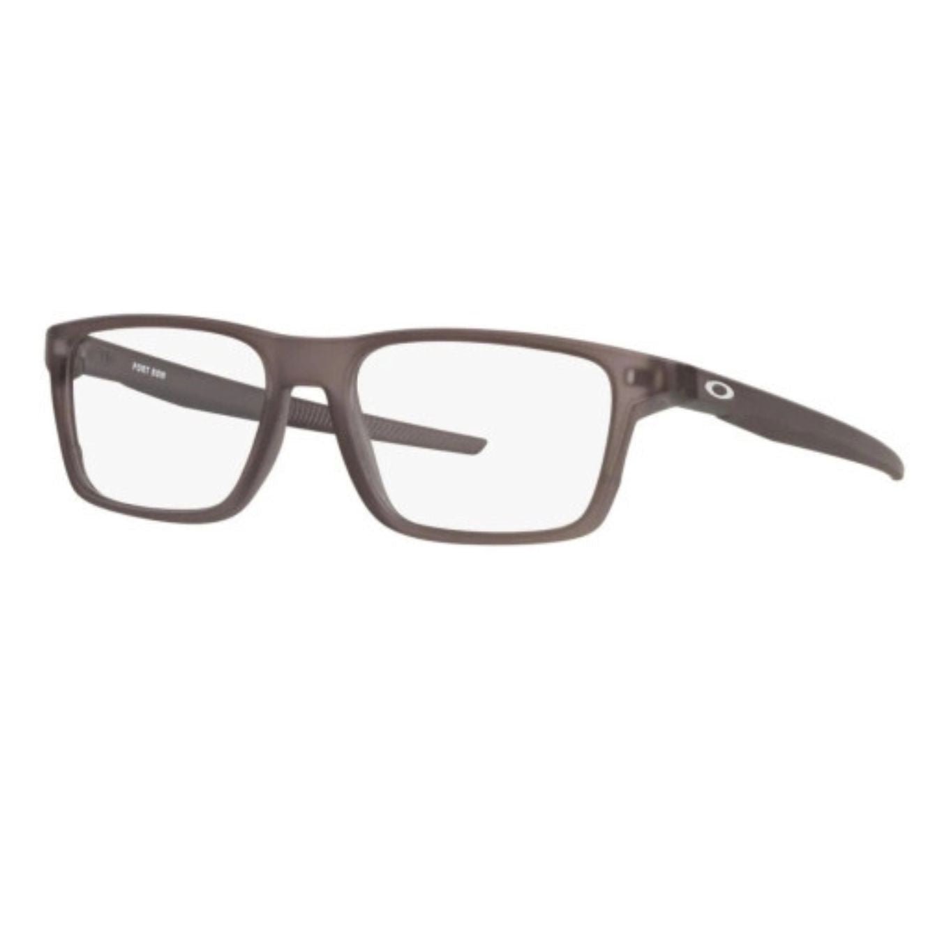 Óculos de Grau Oakley Port Bow OX8164L B255 Matte Translucent Grey - Ótica Vision Care