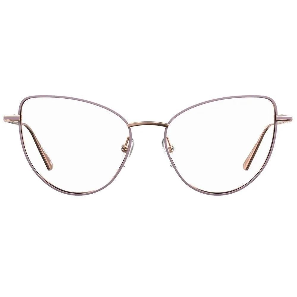 Óculos De Grau Polaroid Pld D382 Hzj - 53 Dourado E Lilás