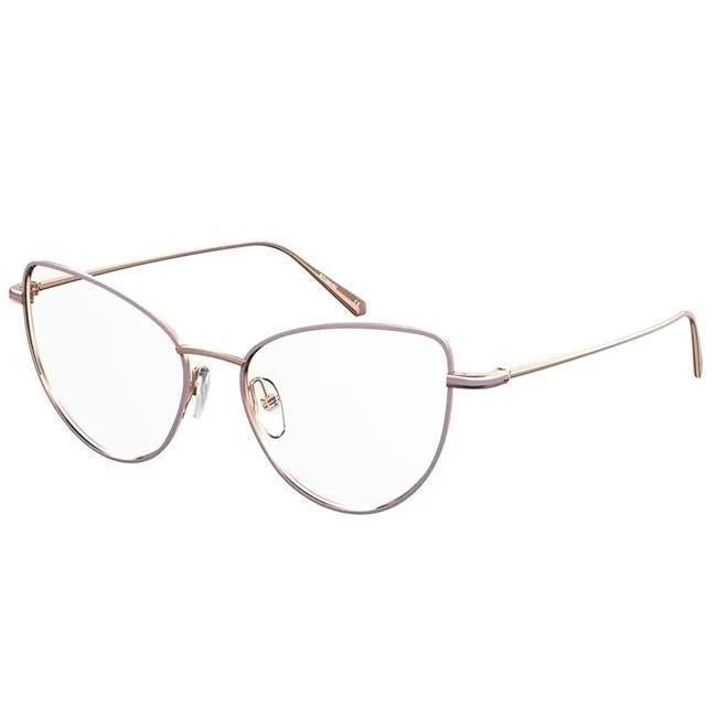 Óculos De Grau Polaroid Pld D382 Hzj - 53 Dourado E Lilás - Ótica Vision Care