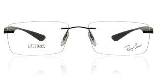 Óculos de Grau Ray-Ban Balgriff RX8724 1000 Titanio Grafite Lente Tam 56