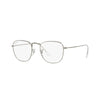 Óculos de Grau Ray-Ban Frank 0RX3857VL 2502 51 Metal Chumbo