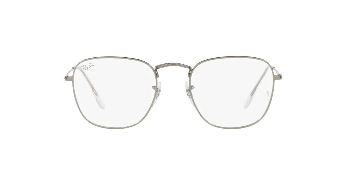 Óculos de Grau Ray-Ban Frank 0RX3857VL 2502 51 Metal Chumbo