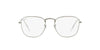Óculos de Grau Ray-Ban Frank 0RX3857VL 2502 51 Metal Chumbo