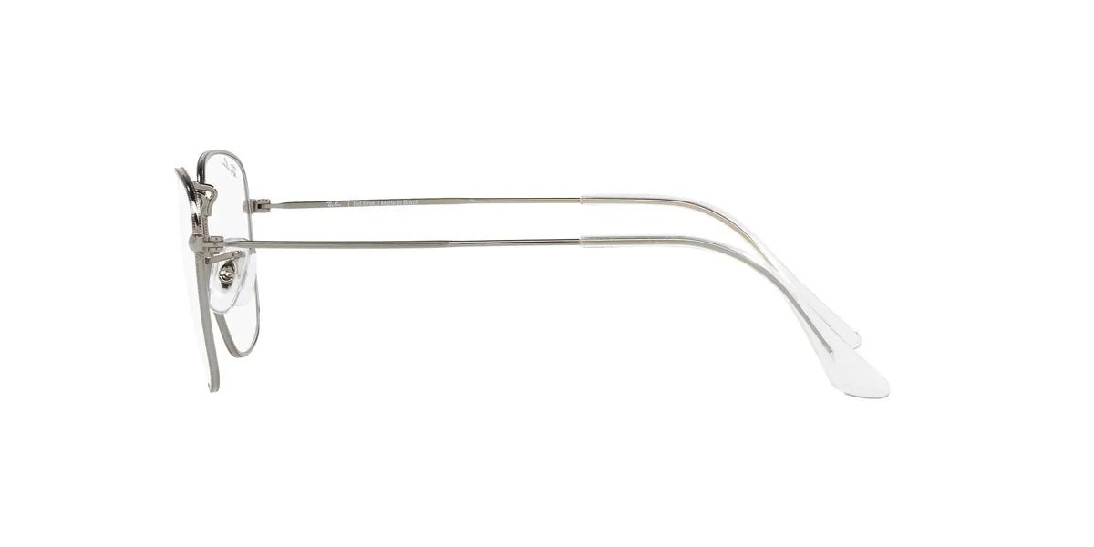 Óculos de Grau Ray-Ban Frank 0RX3857VL 2502 51 Metal Chumbo