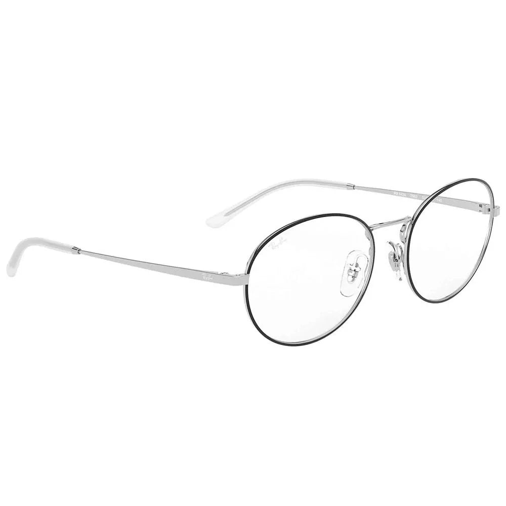 Óculos de Grau Ray-Ban RB6439 2983 54 - Preto / Prata
