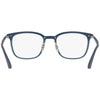 Óculos de Grau Ray-Ban RB7117 8019 52 - Azul / Prata