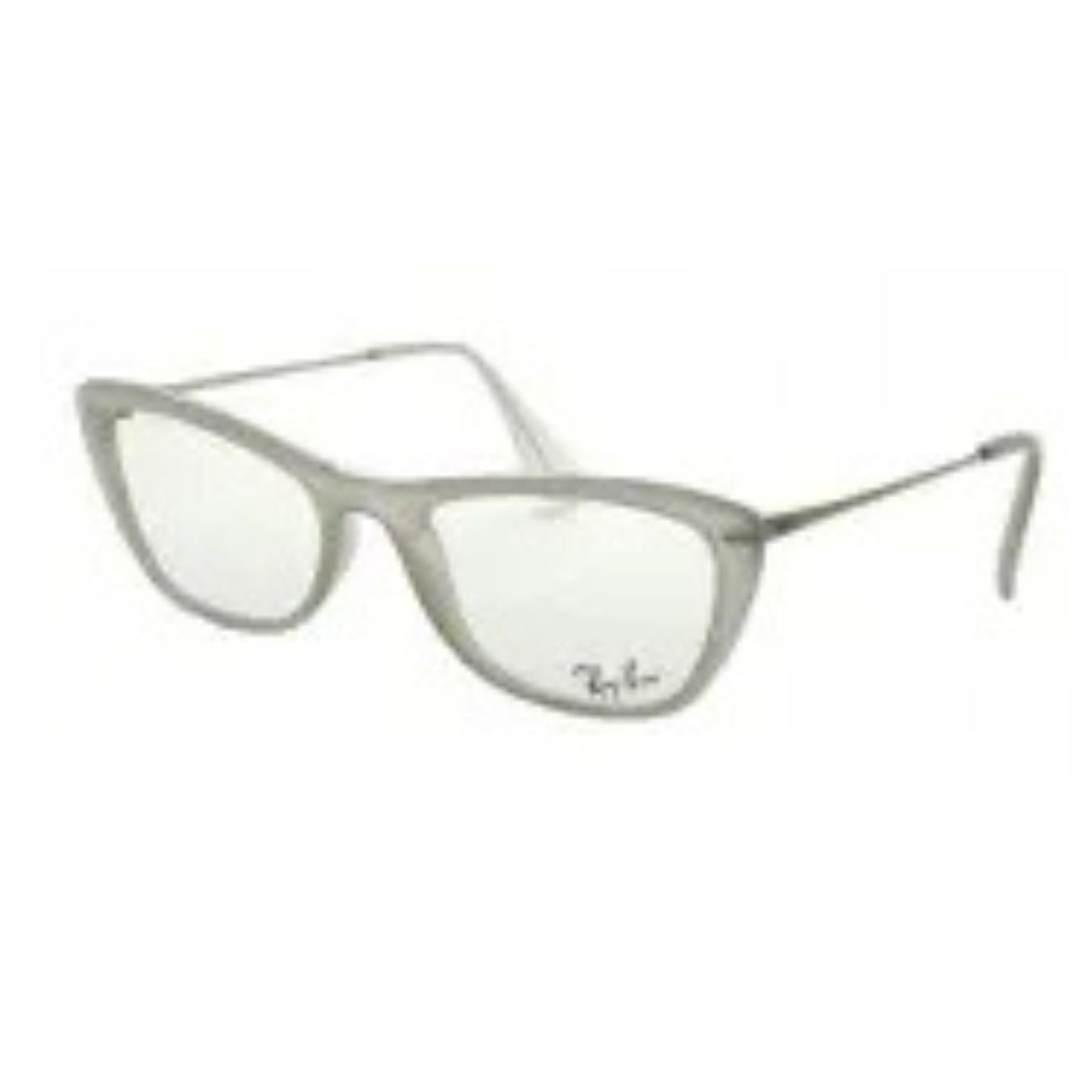 Óculos de Grau Ray - Ban RB7172L 5957 52 - Cinza Translúcido - Ótica Vision Care