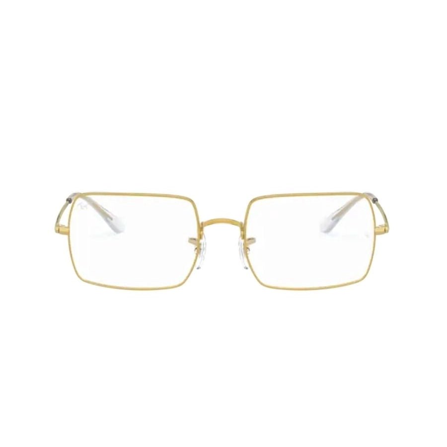 Óculos de Grau Ray Ban Retangular Rb1969v 3086 54 Dourado Brilho - Ótica Vision Care