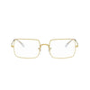 Óculos de Grau Ray Ban Retangular Rb1969v 3086 54 Dourado Brilho