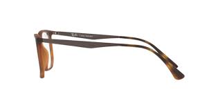 Óculos de Grau Ray-Ban RX7175L 5979 Tartaruga Lente Tam 55