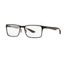 Óculos de Grau Ray-Ban RX8415 2503 Preto Lente Tam 55 Fibra de Carbono