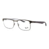 Óculos de Grau Ray-Ban RX8416 2620 Matte Gunmetal Fibra de Carbono